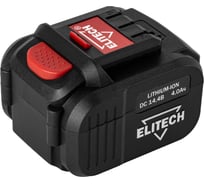 Аккумулятор Elitech 1820.067500 (Li-ion, 14,4В, 4Ач) 188828