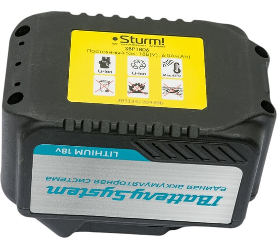 Аккумулятор Sturm 1BatterySystem SBP1806