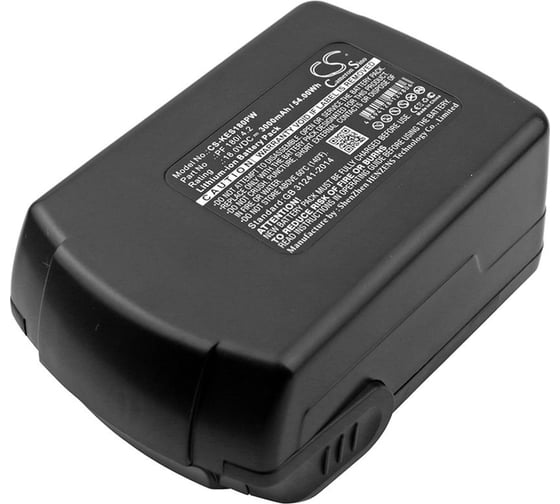 Аккумулятор CS-KES180PW для Kress 180 AFB, AFT-W, ATBS, 3.0Ah 18V/ Cameron Sino P102.00099
