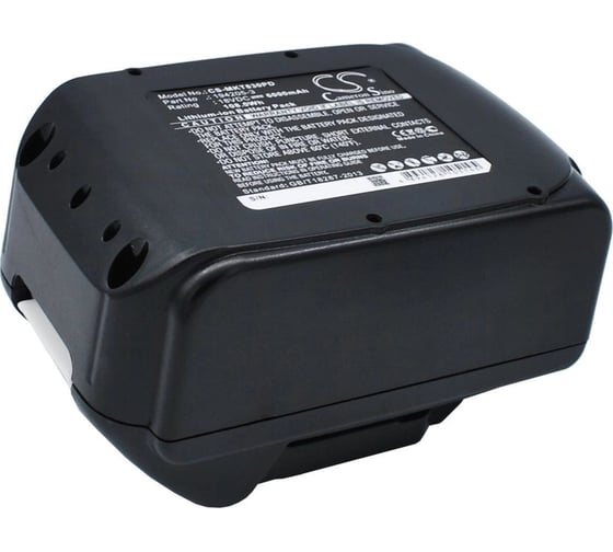 Аккумулятор CS-MKT830PD для MAKITA /p/n: 194205-3, BL1830/ 18V 6Ah/ Cameron Sino P102.00109