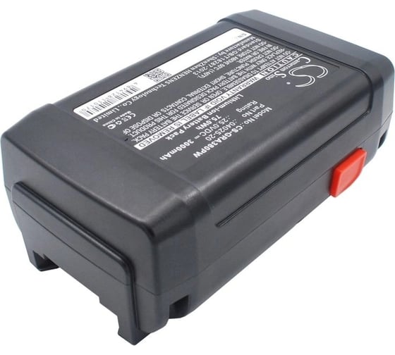 Аккумулятор CS-GRA380PW для Gardena 380 Li /08838-20/, 3.0Ah 25V Cameron Sino P102.00068