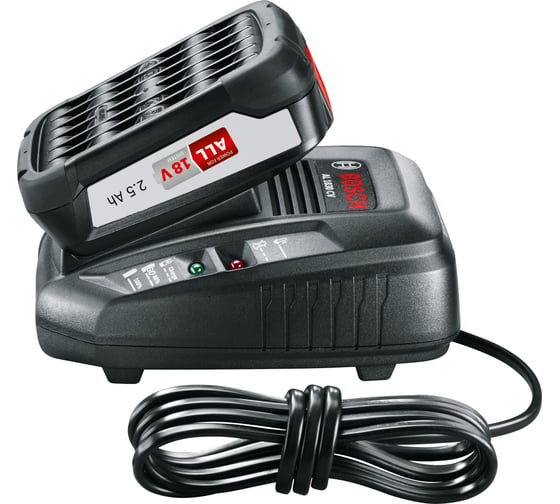 Набор базовый Home&Garden АКБ PBA 18V 2.5 А*ч, ЗУ AL1830 Bosch 1600A00K1P 1