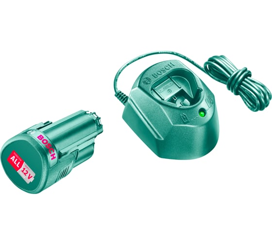 Набор базовый Home&Garden АКБ 12V 1.5 А*ч, ЗУ GAL 1210 CV Bosch 1600A01L3D 1