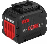 Аккумулятор Li-Ion ProCORE 18В, 12.0 Ач Bosch 1600A016GU