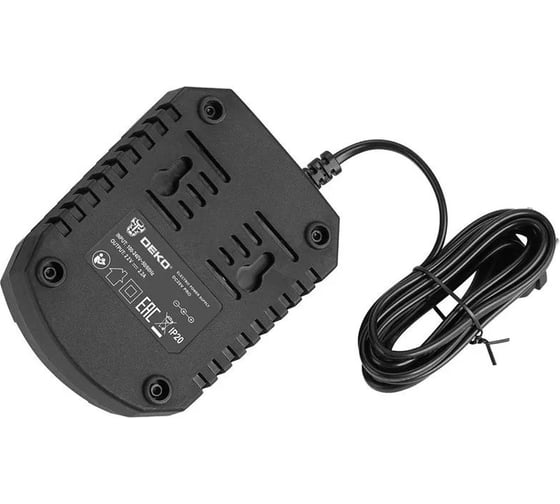 Быстрое зарядное устройство DC20V PRO для АКБ типа BL18, 20В, Li-ion DEKO 065-1032