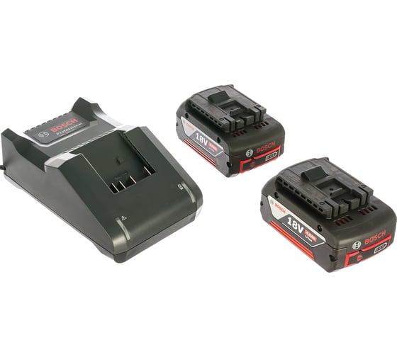 Аккумулятор Li-Ion 2x GBA 18 В 4.0 Ач + ЗУ GAL 18V-40 Bosch 1600A019S0