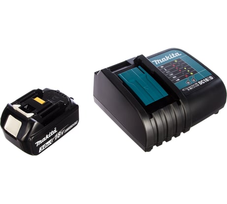 Аккумулятор BL1830B (18В, 3.0 Ач, Li-Ion)+зарядное устройство DC18SD Makita 191A23-6