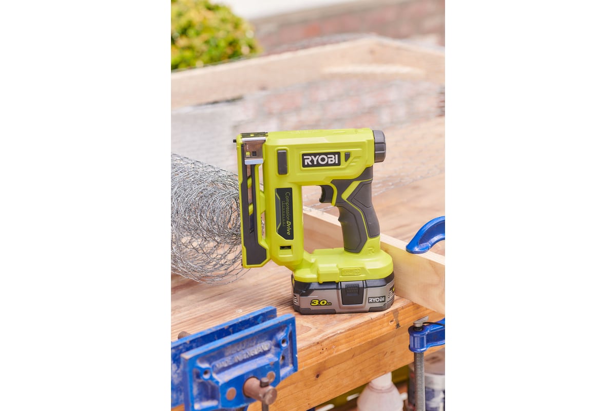 Ryobi one+ stapler sale