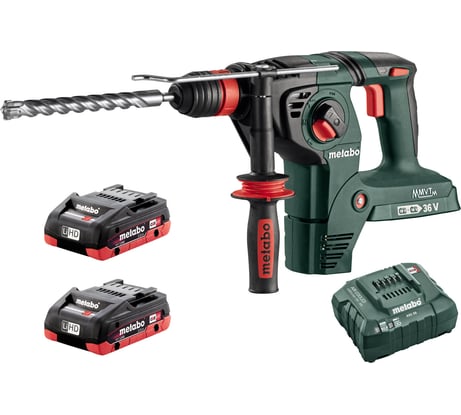 Аккумуляторный перфоратор Metabo KHA 36-18 LTX 32 + ЗУ ASC55 + Metaloc T0349