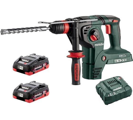 Аккумуляторный перфоратор Metabo KHA 36-18 LTX 32 + ЗУ ASC55 + Metaloc T0349 1