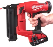 Аккумуляторный гвоздезабиватель Milwaukee M18 FN18GS-202X 4933471407