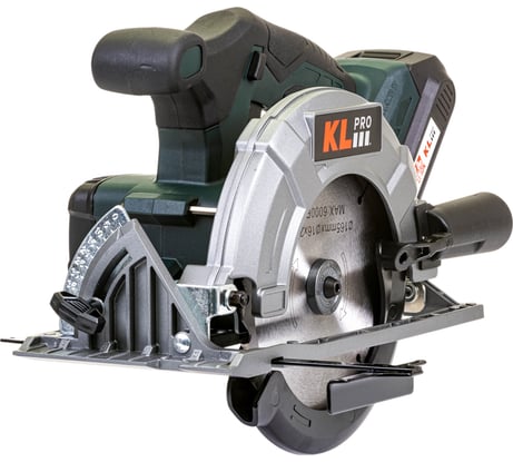 Циркулярная бесщеточная пила KLPRO 18 В / 2,0 Ач 12000 KLDAT18B-20