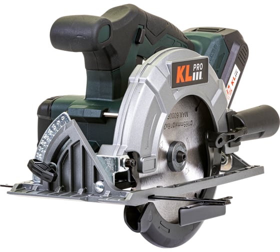 Циркулярная бесщеточная пила KLPRO 18 В / 2,0 Ач 12000 KLDAT18B-20