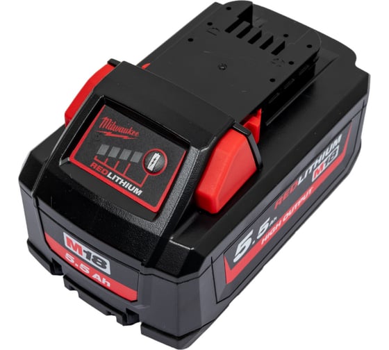 Аккумулятор M18 HB5.5 (Li-ion, 18 В, 5.5 Ач) Milwaukee 4932464712 1