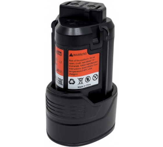 Аккумулятор для AEG BS 12C (Li-Ion, 12В, 2Ач) TopON PN: 4932430165 TOP-PTGD-AEG-12
