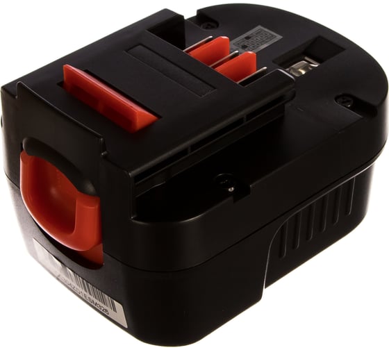 Аккумулятор для электроинструмента Black & Decker (Ni-Mh, 12В, 2.1Ач) TopON PN: A12 TOP-PTGD-BD-12-2.1 1