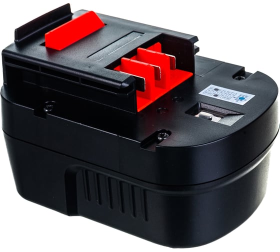 Аккумулятор для электроинструмента Black & Decker (Ni-Mh, 12В, 2.1Ач) TopON PN: A12 TOP-PTGD-BD-12-2.1