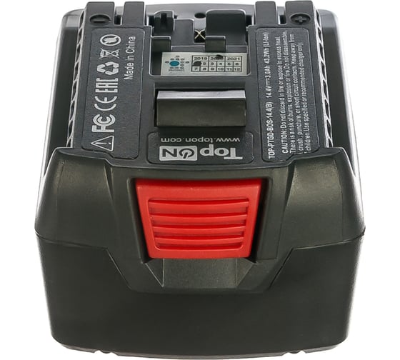 Аккумулятор для электроинструмента Bosch (Li-Ion, 14.4В, 3Ач) TopON PN: 2 607 336 224 TOP-PTGD-BOS-14.4/B/