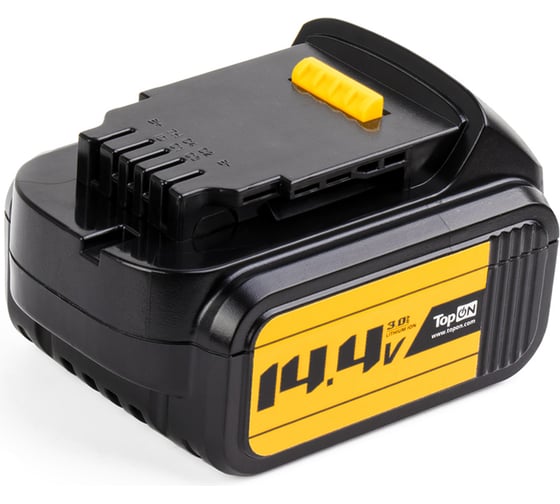 Аккумулятор для электроинструмента DeWalt (Li-Ion, 14.4В, 3Ач) TopON PN: DCB140 TOP-PTGD-DE-14.4