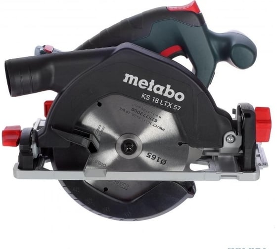 Аккумуляторная дисковая пила Metabo KS 18 LTX 57 + 1 Li-Powerх 4 Ач + ЗУ ASC30-36 T03480