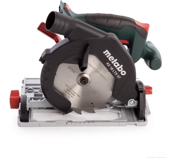 Аккумуляторная дисковая пила Metabo KS 18 LTX 57 + 1 Li-Powerх 4 Ач + ЗУ ASC30-36 T03480