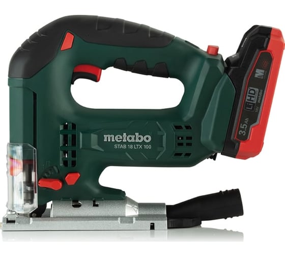 Аккумуляторный лобзик Metabo STAB 18 LTX 100 T03350