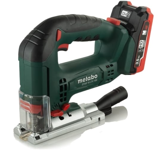 Аккумуляторный лобзик Metabo STAB 18 LTX 100 T03350