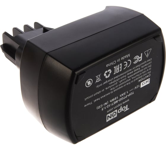 Аккумулятор TopOn для электроинструмента Metabo TOP-MET-12-1.5