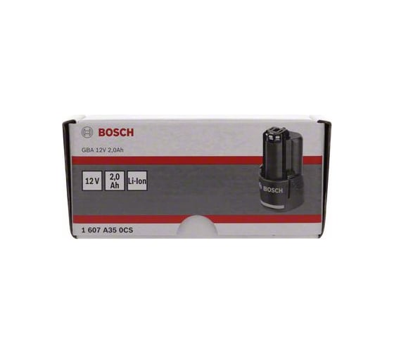 Аккумулятор Li-Ion 12В, 2.0 Ач Bosch 1607A350CS