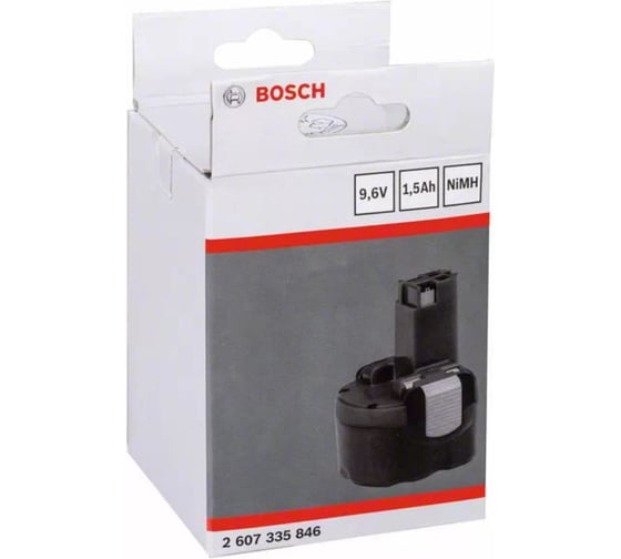 Аккумулятор O-pack NiMh, 9.6В, 1.5 Ач Bosch 2607335846