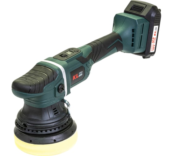 Полировальная бесщеточная машина KLPRO 125 мм, 18 В / 2.0 Ач 11991 KLPS18B-20