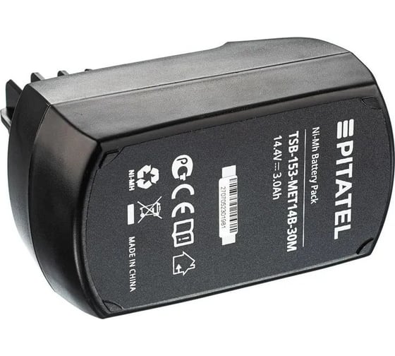 Аккумулятор 3.0 A*h, 14.4 V для METABO (p/n: 6.25482, 625476000) Pitatel TSB-153-MET14B-30M