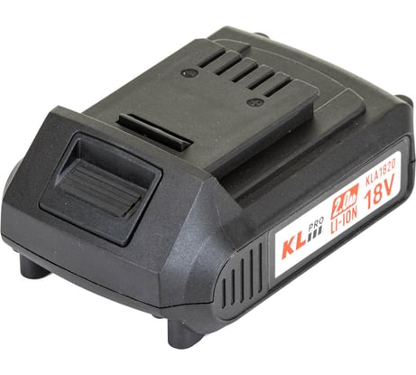 Аккумулятор Li-ion 18В, 2 Ач KLPRO KLA1820