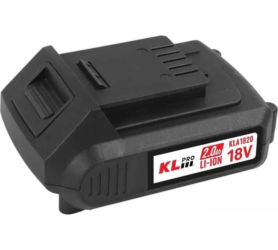 Аккумулятор Li-ion 18В, 2 Ач KLPRO KLA1820