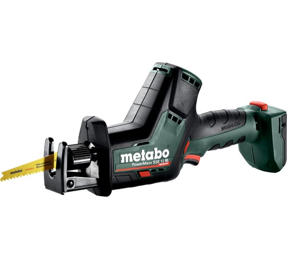 Аккумуляторная ножовка Metabo PowerMaxx SSE 12 BL 602322800