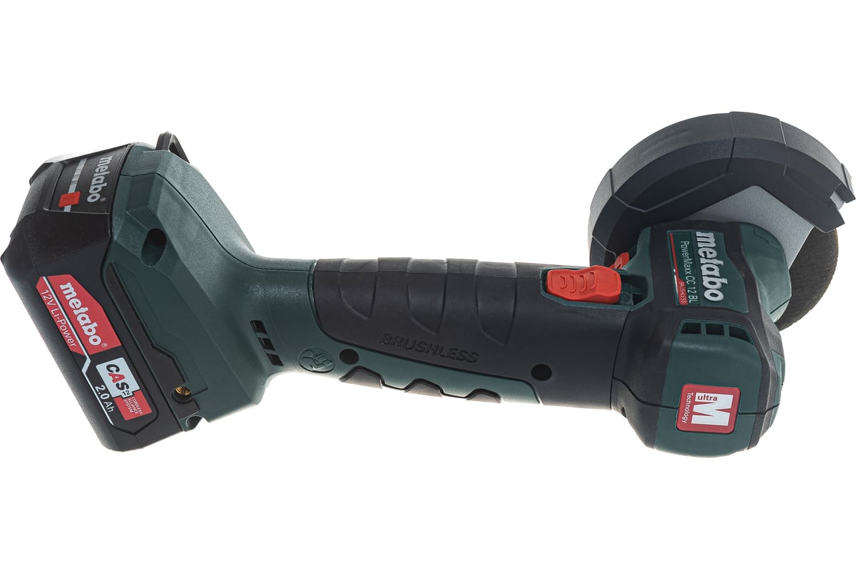 Аккумуляторная угловая шлифовальная машина Metabo PowerMaxx CC 12 BL  600348500