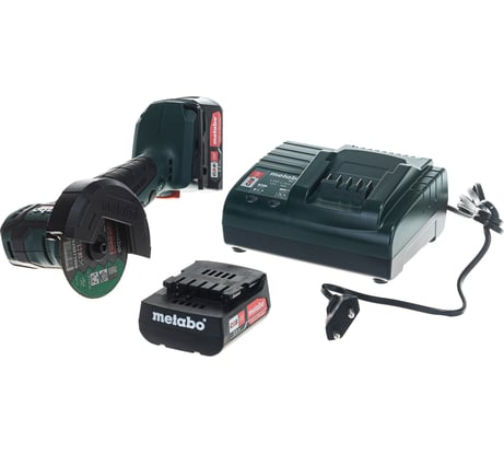 Аккумуляторная угловая шлифовальная машина Metabo PowerMaxx CC 12 BL 600348500