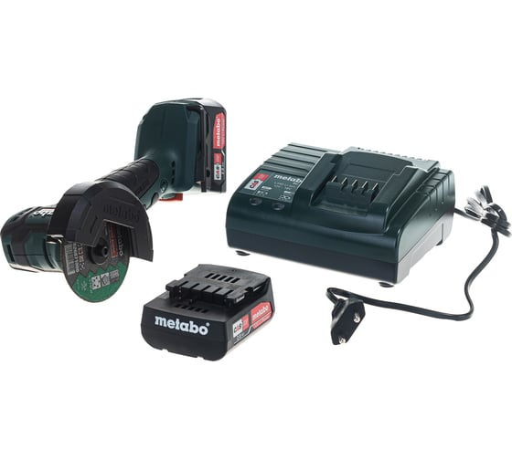 Аккумуляторная угловая шлифовальная машина Metabo PowerMaxx CC 12 BL 600348500 1