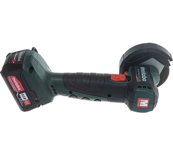 Аккумуляторная угловая шлифовальная машина Metabo PowerMaxx CC 12 BL 600348500
