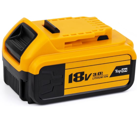 Аккумулятор для DeWalt 18В, 3 А*ч (Li-Ion) PN: DCB180 TopOn TOP-PTGD-DEW-18.3.0