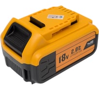 Аккумулятор для DeWalt 18В, 2 А*ч (Li-Ion) PN: DCB183 TopOn TOP-PTGD-DEW-18.2.0