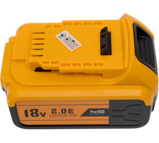 Аккумулятор для DeWalt 18В, 2 А*ч (Li-Ion) PN: DCB183 TopOn TOP-PTGD-DEW-18.2.0