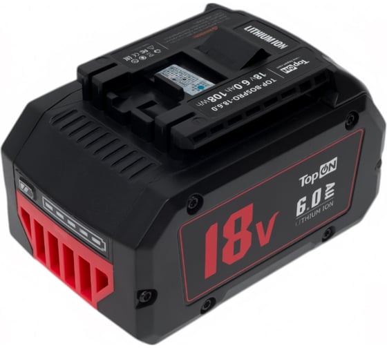 Аккумулятор для Bosch ProCore 18В, 6.0 А*ч (Li-Ion) PN: 2607336092 TopOn TOP-BOSPRO-18.6.0