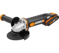 Аккумуляторная угловая шлифмашина WORX WX803