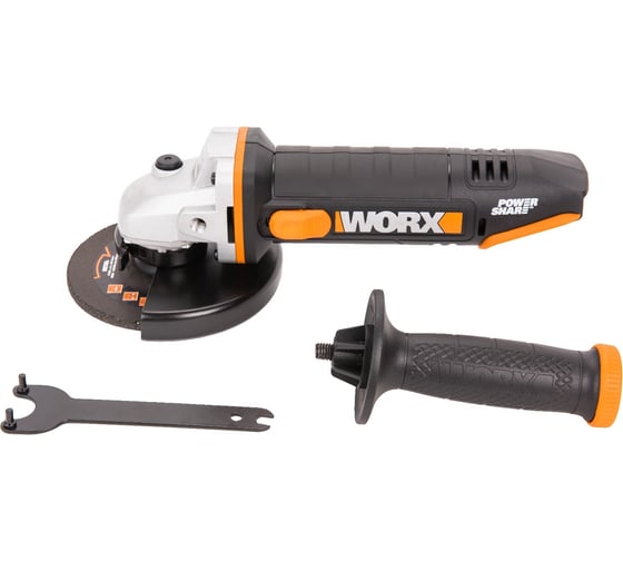 Аккумуляторная угловая шлифмашина WORX без АКБ и ЗУ WX803.9