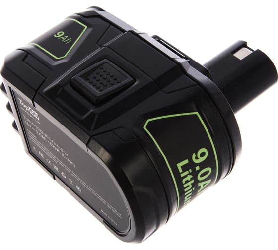 Аккумулятор TopOn для электроинструмента Ryobi. 18V 9.0Ah Li-Ion TOP-RY-18-9.0-Li