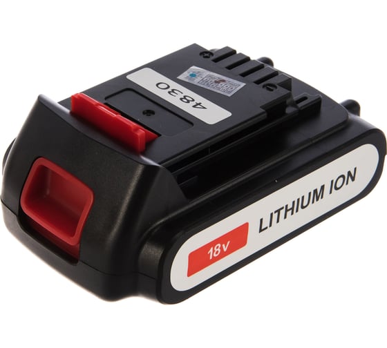 Аккумулятор для электроинструмента Black&Decker TopOn 18V 2.0Ah Li-Ion TOP-PTGD-BD-18-2.0-Li TOP-BD-18-2.0-Li