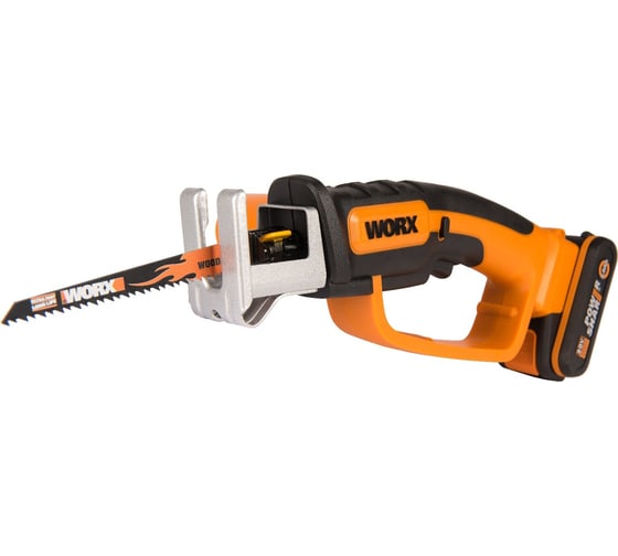 Аккумуляторная пила WORX 20В, 2Ач х1 и ЗУ WG894E.5