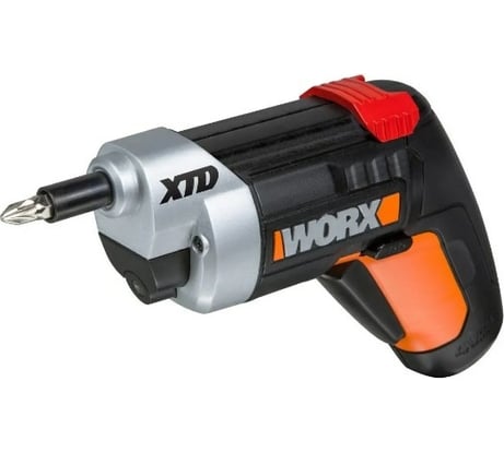 Аккумуляторная отвертка WORX + набор бит WX252