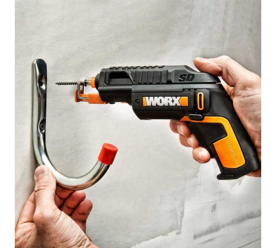 Аккумуляторная отвертка с набором бит WORX WX255 SD Slide Driver WX255